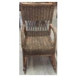 Estate Antique Kids Rocking Chair