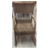 Estate Antique Kids Rocking Chair