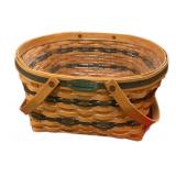 6.5 x 13 x 15 Longaberger Lined Community Basket