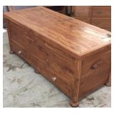 Estate Large Cedar Quilt Storage Box