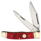 FROST CUTLERY F14232RJB RED FOLDING HUNTER KNIFE