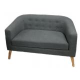 Gray Loveseat