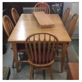 (8) PCS Estate Kitchen Table And Chairs