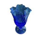 7.5 " Blue Vase