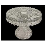 10 " American Fostoria Cake Stand