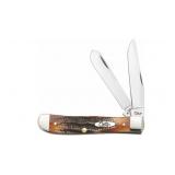 2022 Case XX Bone Stag Large Trapper Pocket Knife