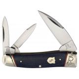 ROUGH RYDER RR2357 BLUE JEAN WHITTLER KNIFE