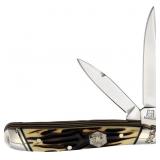 ROUGH RYDER RR2372 PEANUT TUFF STAG KNIFE