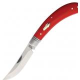 ROUGH RYDER RR2455 LARGE BOW RED TRAPPER KNIFE