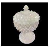 Hobnail Pedestal Candy Dish