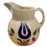 Rare Watt Dutch Tulip Pitcher