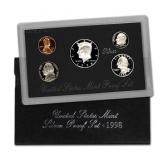 1998 US Mint Silver Proof Set