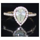 14kt Gold 1.21 ct Diamond Ring