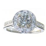 14kt Gold 1.43 ct Round Brilliant Diamond Ring