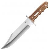 WINCHESTER G3435 DOUBLE BARREL BOWIE ZEBRA KNIFE