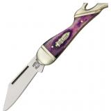 ROUGH RYDER SMALL LEG KNIFE PURPLE RR1271