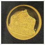 1/4 Ounce: Disney "The Witch" .999 Fine Gold Proof