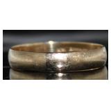 10kt Gold 4 mm Wedding Band