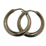 14kt Gold 14.5 mm Hoop Earrings