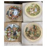 (2) Beatrix Potter Peter Rabbit Plates & (2)