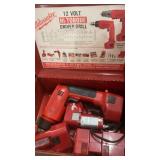 Estate Milwaukee 12 Volt Hi-Torque Drill & Metal