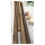Estate Baseball Bats And Balls