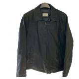 Large-New-Dockers-Leather Look Jacket