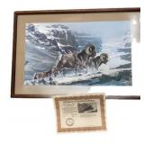 Three Climbing Rams LTD Edition by Jack Dumas