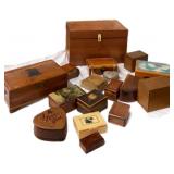(16) Wooden -Many Cedar- Boxes