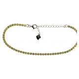 Elegant 3.70 ct Yellow Topaz Tennis Bracelet