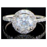 14kt Gold 2.11 ct Round Brilliant Diamond Ring