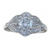 14kt Gold 1.33 ct Round Brilliant Diamond Ring