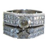 18kt White Gold 1.65 ct Round Diamond Ring