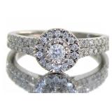 14kt Gold Round Brilliant 1/2 ct Diamond Ring