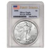 2006 - MS69 *First Strike* Silver Eagle