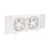 Comfort Zone Dual Window Fan