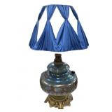 Estate Blue Lamp