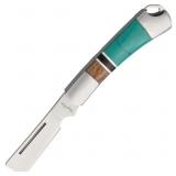 ROUGH RYDER RR1474 TURQUOISE MINI RAZOR KNIFE