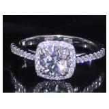 14k Gold 1.55 ct Round Brilliant Lab Diamond Ring