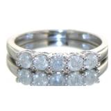 10kt Gold Brilliant 1/2 ct Diamond Wedding Ring