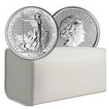 2022: One Ounce .999 Fine Silver Britannia