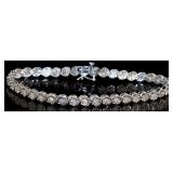 Brilliant 1.00 ct Diamond Tennis Bracelet