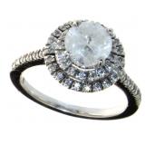 14kt Gold 1.84 ct Brilliant Round Diamond Ring