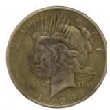 1924 Philadelphia Peace Silver Dollar