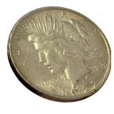 1922 Philadelphia Peace Silver Dollar