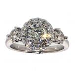 14k Gold 1.77 ct Round Brilliant Diamond Ring