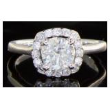 14kt Gold 1.32 ct Round Brilliant Diamond Ring