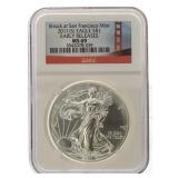 2011-S MS69 American Eagle Silver Dollar