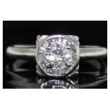 14kt Gold Brilliant 1/2 ct Diamond Solitaire Ring