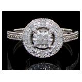 Round Brilliant Diamond Designer Ring